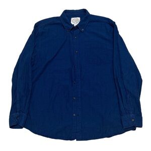 (SOLD) Vintage St. John’s Bay Men’s Button Down XL Blue Shirt Long Sleeve Casual